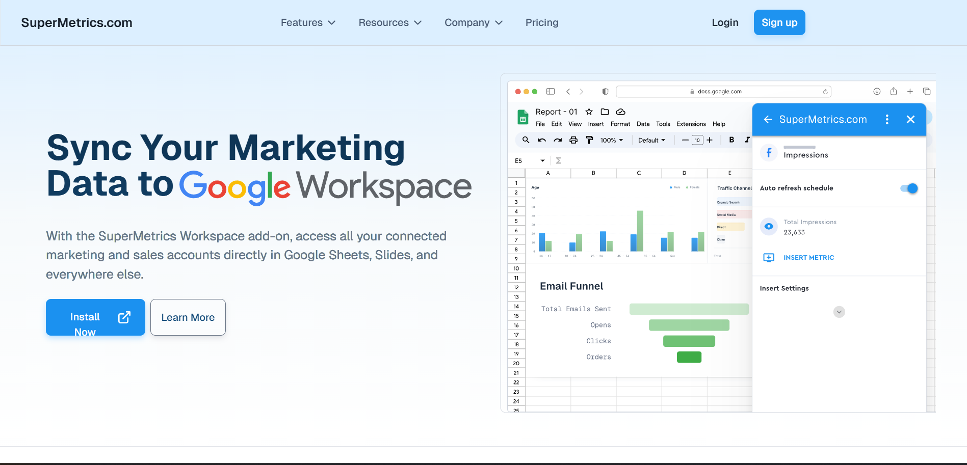 Landing Page Frontend