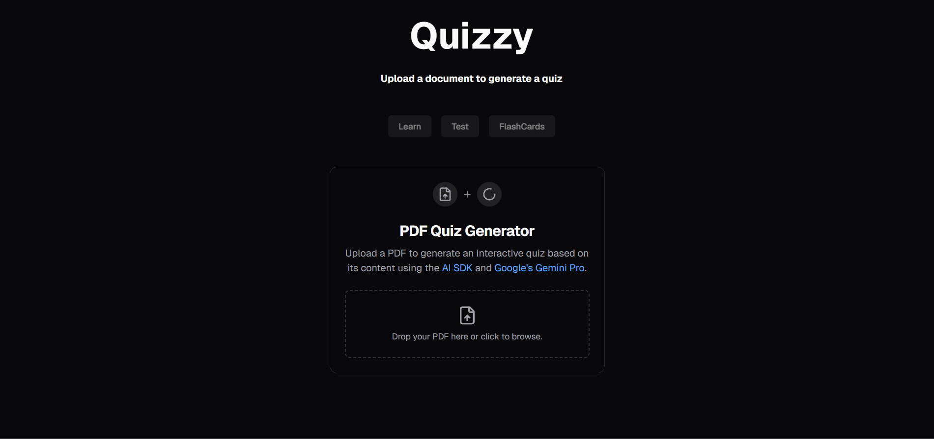AI Quiz Generator